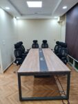 Modern Conference Table with Metal Frame–Divisions Office Furniture